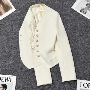 Fashion Spring Autumn new Style women's jacket High-quality Casual suit Coat Elegant temperament, trendy versatile Ladies' coat